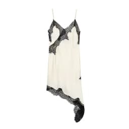 MUJER Lace Slip Mini Dress Women Satin Backless Summer Dress Woman Asymmetric Party Women's Dress Sexy Beach Dresses for Women
