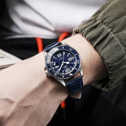 Fashion Calendar Men Business Watches Leather Strap Quartz Wristwatch for Male Clock Reloj Hombre (without box)