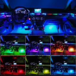 18/22 in 1 Atmosphere Light Parts 35/75CM 110CM Light Strip Speakers Extension Line Main/Sub Controller Foot Lamp Symphony Parts