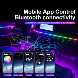 18/22 in 1 Atmosphere Light Parts 35/75CM 110CM Light Strip Speakers Extension Line Main/Sub Controller Foot Lamp Symphony Parts
