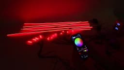 18/22 in 1 Atmosphere Light Parts 35/75CM 110CM Light Strip Speakers Extension Line Main/Sub Controller Foot Lamp Symphony Parts
