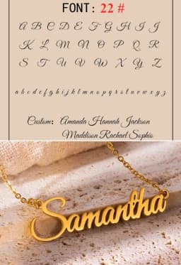 Custom Name Necklace Personalized Golden Choker Stainless Steel Necklaces For Women Man Customized Jewelry Couple Gift