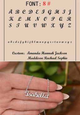 Custom Name Necklace Personalized Golden Choker Stainless Steel Necklaces For Women Man Customized Jewelry Couple Gift
