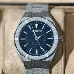 Men's Wristwatch Starry Frosted Men Quartz Watch Fashion And Luxury Gentleman Watches Golden Watch Waterproof Silver Accessories