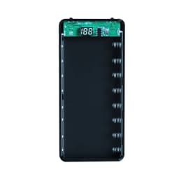 10X 18650 Power Bank Case Battery Holder Dual USB Type C Charge Shell For iPhone Xiaomi Huawei 8X 18650 Battery Case Storage Box