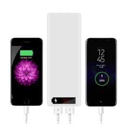 10X 18650 Power Bank Case Battery Holder Dual USB Type C Charge Shell For iPhone Xiaomi Huawei 8X 18650 Battery Case Storage Box