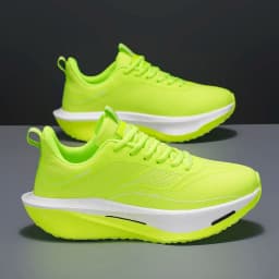 Men's Road Running Shoes, Training Shoes, Professional Running Shoes with Carbon Plate Technology, Lightweight Cushioning Sneakers, Suitable for Gym Training, Stylish and Versatile, Sporty Design