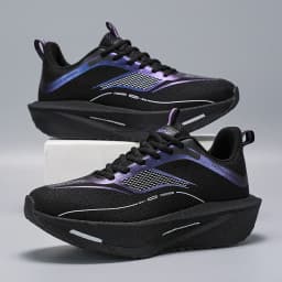 Men's Road Running Shoes, Training Shoes, Professional Running Shoes with Carbon Plate Technology, Lightweight Cushioning Sneakers, Suitable for Gym Training, Stylish and Versatile, Sporty Design