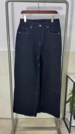 IEFB Simple Men's Denim Pants Vintage Washing Wide Leg Loose Jeans Casual Straight American Style Male Trousers New 2026 9W190