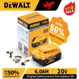 New 100% Original Dewalt 6000mAh 20V/60V Power Tool Battery DCB206 DCB205 DCB200 DCB203 For Dewalt Power Tool Battery