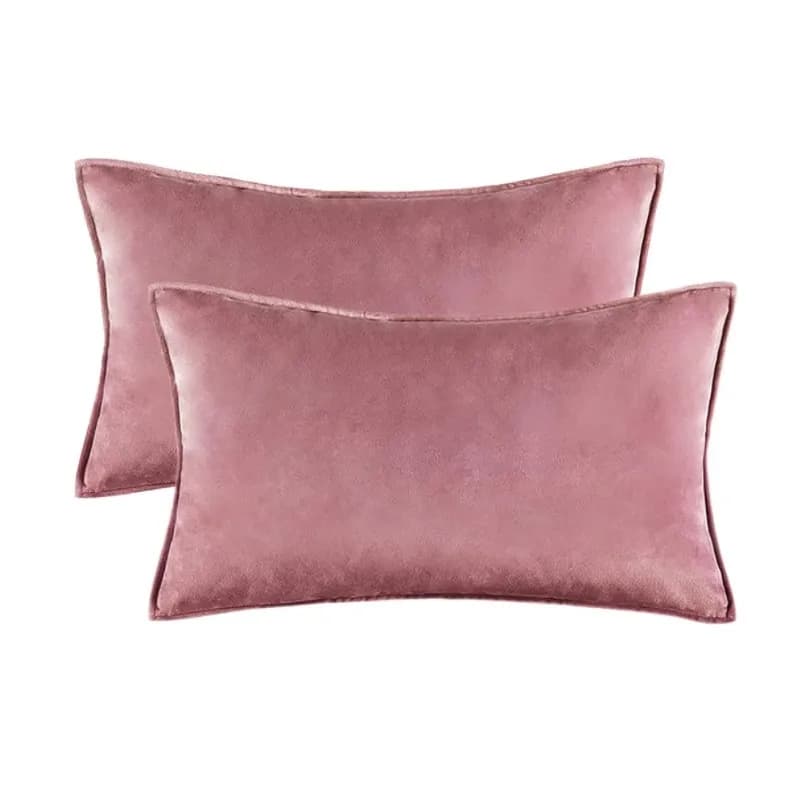 2pcs Set Velvet Throw Pillow Cover Decorative Cushion Case for Sofa Bedroom 30x50cm/45x45/50x50/60x60cm Modern Gift Pillowcase