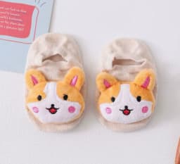 18 Color Baby Sock Newborn Boy Girl Floor Kids Infant Anti Skid Toddler Slipper Non Slip Animal Sheep Lion Dinosaur Children