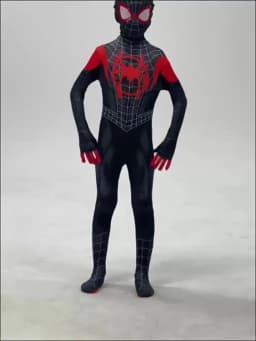 Miles Morales Full Zentai Cosplay Suit Spider Theme Outfit Halloween Party Costume Collectible Holiday Gift For Cos Fans