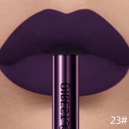 QIBEST Matte Liquid Lipstick Waterproof Long Lasting Velvet Lip Gloss Tint Tube Matte Nude Pigment Red Lipgloss Lips Makeup