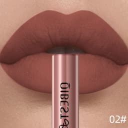 QIBEST Matte Liquid Lipstick Waterproof Long Lasting Velvet Lip Gloss Tint Tube Matte Nude Pigment Red Lipgloss Lips Makeup