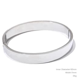 Yhpup High Quality Stainless Steel Round Wide Bracelet Bangle Fashion Texture Gold Silver Color Waterproof Charm Jewelry Gift