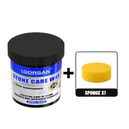 LOORSAN 150g Stone Care Wax, Marble & Granite Polishing Paste, Stone Surface Brightening & Protective Cream
