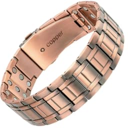 Pure 99.9% Copper Bangle Ultra-Strength Magnetic Bracelet For men Adjustable Perfect Gift For Father Husband