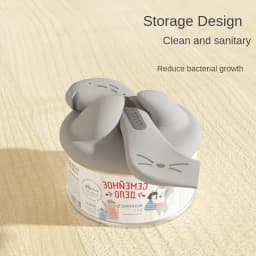 Pet Spoon Multifunctional Can Opener Wet Food Mixing Spoon Silicone Cat Can Sealing Cover Food Storage Dog Accessory New
