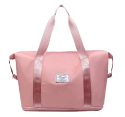 Women Large Expandable Handbag Travel Shoulder Bag Big Capacity Ultra-Light Storage Bags Business Trip Tote Lady Excursion Purse