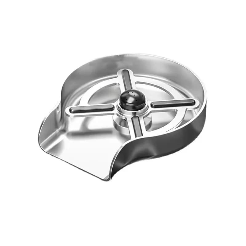 Stainless Steel Glass Rinser High-Pressure Cup Washer Sink Washer Glass Cup Bottle Washer Kitchen Sink Accessories