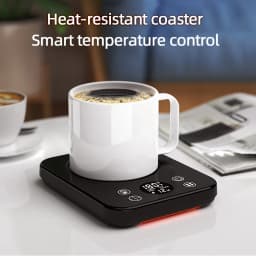 36W Coffee Mug Warmer Cup Heater Heating Pad Electric Hot Plate 9 Gear Temperature Warmer Coaster For Milk Tea Water 220V
