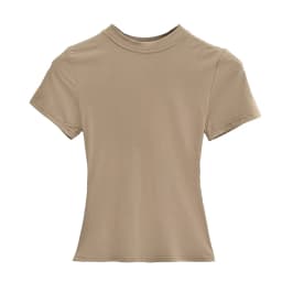 2025 New High Quality Casual T shirt Sexy Slim Short Sleeves Fashion Trend Solid Women Clothing y2k Tops