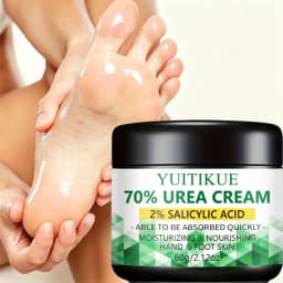 70 Urea 2% Salicylic Acid Foot Hand Cream Remove Dead Skin Soften Calluses Hydrate Chapped Dry Skin Fast Absorb Body Lotion