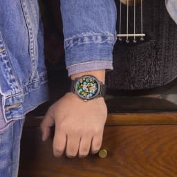 Cool Men's Watch Flowers New in Men's Watches Wrist Timepiece Gift Customizable Patterns Colorful Skull Souvenir
