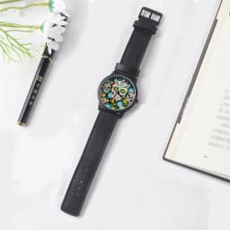 Cool Men's Watch Flowers New in Men's Watches Wrist Timepiece Gift Customizable Patterns Colorful Skull Souvenir