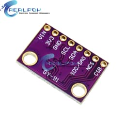 MPU-9250 MPU9250 BMP280 SPI IIC/I2C 10DOF Acceleration Gyroscope Compass 9-Axis Sensor Board Module GY-91 For Arduino 3-5V
