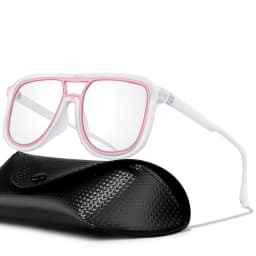 Men and Women's Photochromic Cycling Sunglasses with Case Outdoor Sports Cycling Fishing Hiking Glasses Unisex UV400 Eyewear