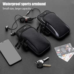 Universal Mobile Phone Case Waterproof Sport Armband Bag Running Gym Arm Band Mobile Phone Accessories Cover For IPhone Huawei