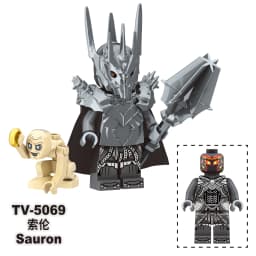 TV6409 Lord Rings Elves Orcs Army Dwarf Rohan Mini Action Toy Figures Building Blocks Assembly Toys for Kids Birthday Gift