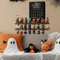 31 Nights Of Fright For Halloween Countdown Box 2025 Advents Calendar For Halloween With 31 Spookys Surprise Toys For Kids