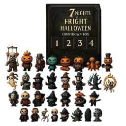 31 Nights Of Fright For Halloween Countdown Box 2025 Advents Calendar For Halloween With 31 Spookys Surprise Toys For Kids
