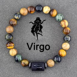 Zodiac Sign Bracelet Homme 12 Constellation Bangles Men Gemini Virgo Leo Libra Bracelet Women Friendship Gift Bracelet on Hand