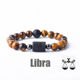 Zodiac Sign Bracelet Homme 12 Constellation Bangles Men Gemini Virgo Leo Libra Bracelet Women Friendship Gift Bracelet on Hand