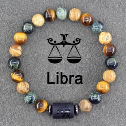Zodiac Sign Bracelet Homme 12 Constellation Bangles Men Gemini Virgo Leo Libra Bracelet Women Friendship Gift Bracelet on Hand
