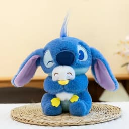 30-80cm Stitch Baby Hug Duck Doll Cloth Doll Pillow Stitch Internet Celebrity Plush Toy Cute Plush Toy Large Birthday Gift