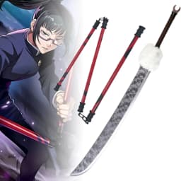 50/128cm Toji Katana Anime Jujutsu Kaisen Cosplay Prop Zenin Maki Sansetsukon Sword Real Size Japanese Katana Original Sabre Toy