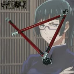 50/128cm Toji Katana Anime Jujutsu Kaisen Cosplay Prop Zenin Maki Sansetsukon Sword Real Size Japanese Katana Original Sabre Toy