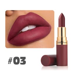 6 Colors Matte Waterproof Velvet Nude Lipstick Sexy Red Brown Pigments Long Lasting Profissional Makeup Cosmetics