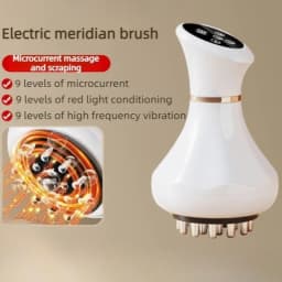 New Electric Meridian Brush 9 Levels Vibration Body Massager Shaping Reduce Stretch Marks Cellulit Relax Muscle Massage Tool