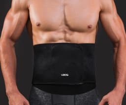 Neoprene Waist Trimmer Belt for Men Women - Waist Trainer Sweat Belt for Weight Loss & Fat Burn, Adjustable Slimming Corset for