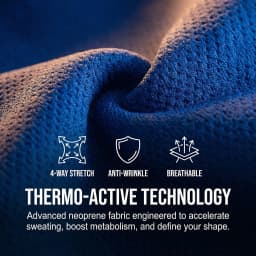 Neoprene Waist Trimmer Belt for Men Women - Waist Trainer Sweat Belt for Weight Loss & Fat Burn, Adjustable Slimming Corset for