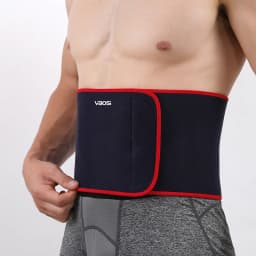 Neoprene Waist Trimmer Belt for Men Women - Waist Trainer Sweat Belt for Weight Loss & Fat Burn, Adjustable Slimming Corset for