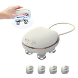 Mini Cordless Scalp Massager EMS Head Massage Machine Waterproof Head Scratcher Body Massager for Deep Cleansing Stress Relax