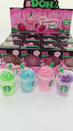2026 New Schylling NeeDoh Bilnd Box Stress-relief drink cup Sensory Squeeze Toy Stress Relief Snowball For Focus ADHD
