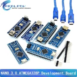 Mini / Type-C / Micro USB Nano 3.0 With bootloader compatible controller for arduino CH340 USB driver 16Mhz ATMEGA328P USB Cable